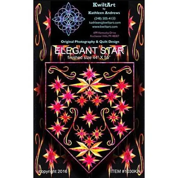Elegant Star Quilt Pattern