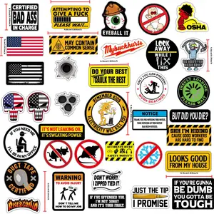 150PCS Hardhat Stickers Adults Hard Hat Sticker Pack Funny Blue Collar Stickers for Tool Box Electrician Worker Helmet Decors DIY Sticker Paper