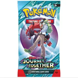 Pokémon Journey Together Single Pack - 10 Additional Game Cards for Trading Card Game Scarlet & Violet Edition