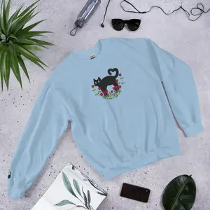 Spring Black Cat Sweater
