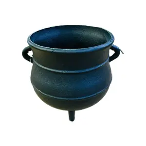 Iron Pot 6” /9”/ 10“ for Religious Beliefs - Caldero Pot 6” & 9” / 10”de Hierro de Guerrero Oggun IFA Religion Yoruba