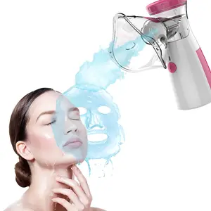 Facial Moisturizing Steam Spray Machine, Warm Mist Steamer for Home Use, Portable Facial Steamer, Deep Hydration & Skin Care, Spa Humidifier for Face Treatment