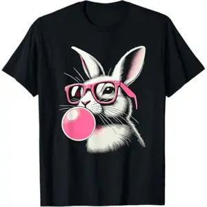 Vintage Easter Bunny T-Shirt for Men, Women, Kids, Boys & Girls - Funny Easter Design