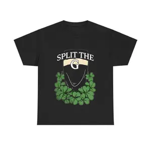 Split The G St Patrick’s Day Shirt, Funny St. Patrick's Day T-shirt, Split The G Tee, Unisex Cotton Shirt, St. Patrick's Day Gift for Men, for Women