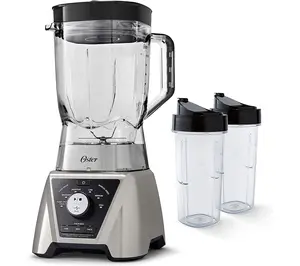 Oster Pro Blender w/ Texture Select Settings & 2 Portable Cups