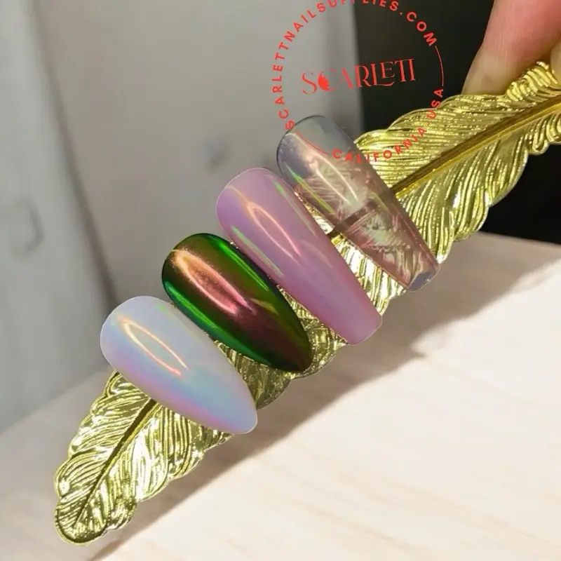 Unicorn Chrome Pigment for Nail Art