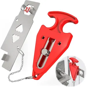 3rd Gen Portable Door Lock - Hotel Door Locks for Travelers , Travel Lock for Apartment/Dorm/ - Extra Safety &  Protection Device