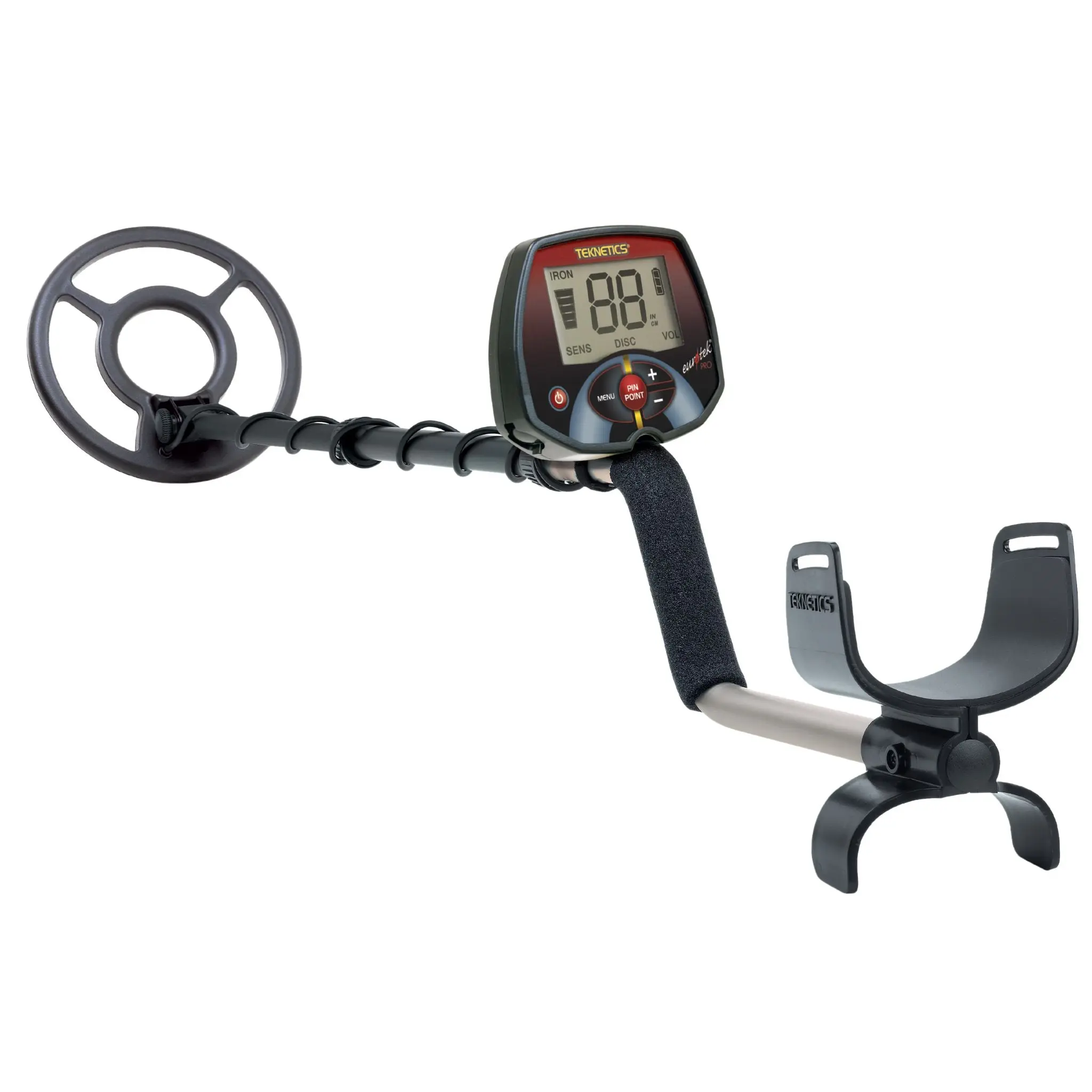 Teknetics EuroTek Pro Metal Detector with 11 in DD Coil