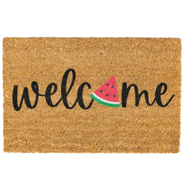 Summer doormat, Welcome Mat, Watermelon Decor, Summer time decor Summer doormat, Welcome Mat, Watermelon Decor, Summer time decor