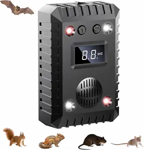 Ultrasonic Car Rodent Repellent, Car Mouse Repellent Plug in Battery Operated, Ultrasonic Rodent Repellent for Car Engine, Effective Mouse Deterrent Keeps Rats and Mouse Traps for Car,Attic,Barn