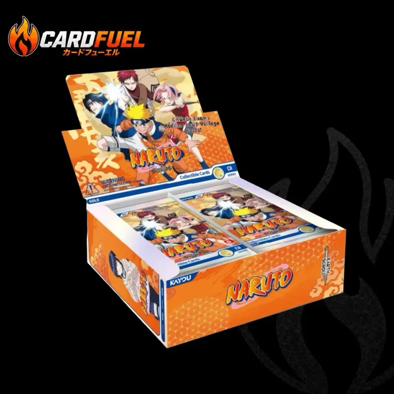 KAYOU Naruto Smriti Collectible Card - Earth Scroll Series 1 English Display Box