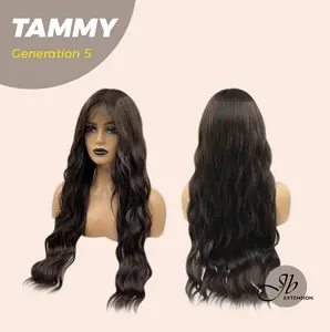JBEXTENSION GENERATION FIVE 28 Inches Natural Black Wave Wig TAMMY G5