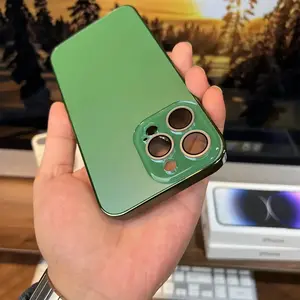 Luxury Electroplated Nano Ag Matte Anti-Fingerprint Protective Phone Case Cover for iPhone 17 Pro Max, 16 Pro Max, 15 Pro, 14 Plus, 13, 12, 11