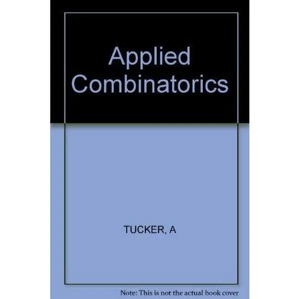 USED Book - Applied combinatorics by Alan Tucker (Hardcover) - english
