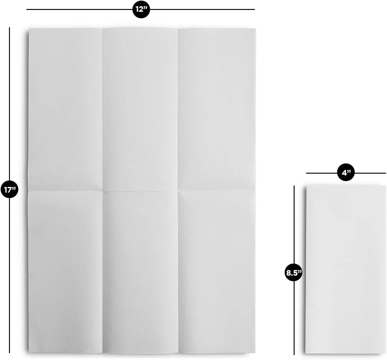 50-Pack Lintext Disposable Linen-Feel Guest Towels - 12" x 17" Cloth-Like Hand Towels - Made In USA, Soft And Absorbent Paper Napkin For Bathroom, Kitchen, Or Event