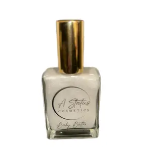 A Status Cosmetics Baby Batter Highlight Spray for Body and Makeup - Glamorous Liquid Glow Shimmer