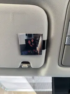 Magnetic Car Visor Clip | Daily Reminder Photo Holder