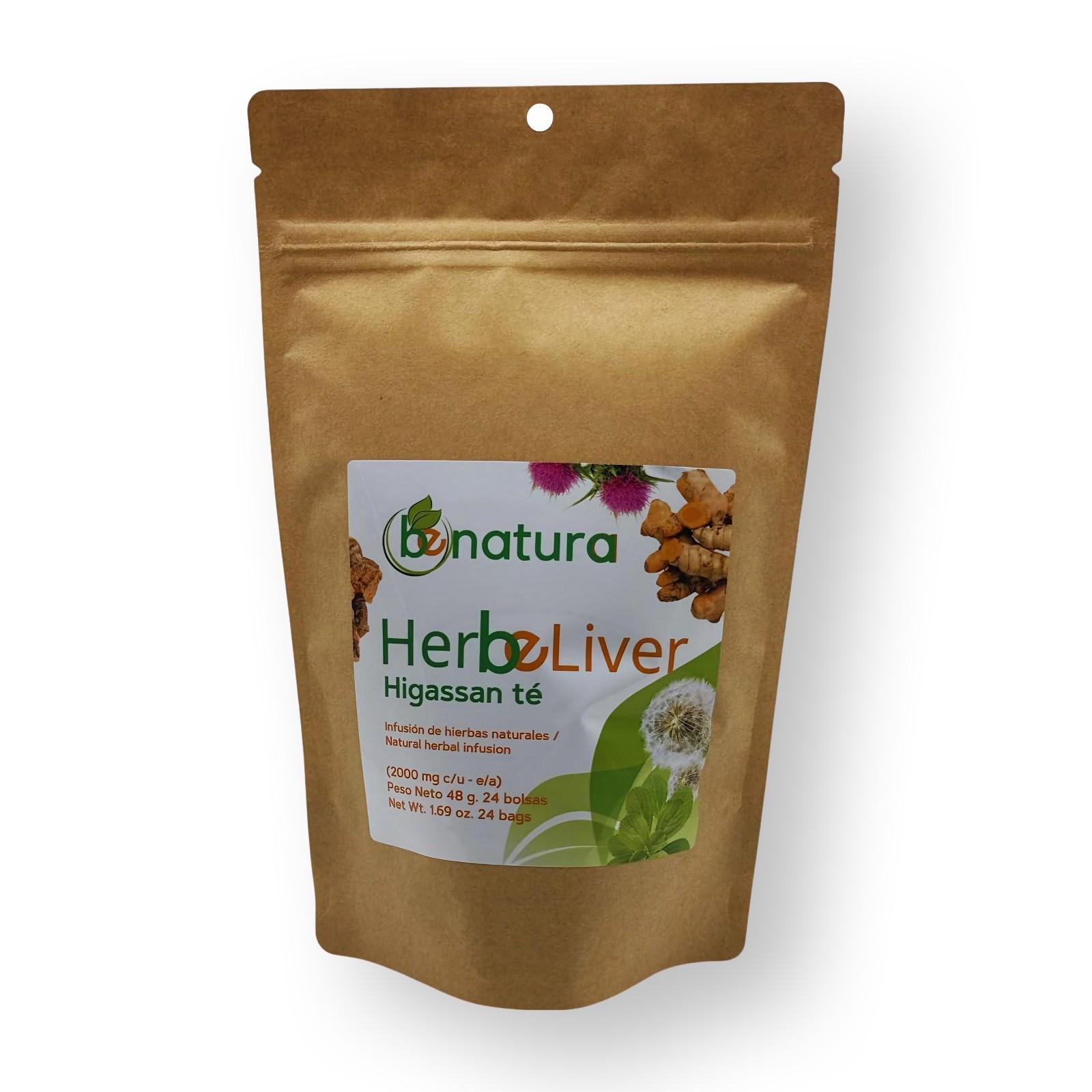 VIRAL Boldo, diente de leon, curcuma, & cardo mariano TE (Boldo, turmeric,dandelion and milk thistle TEA)24 tea bags HIGASSAN 100% Natural Healhline