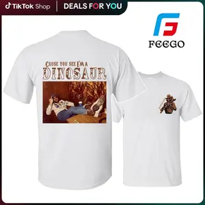 Cause You See I'ma Dinosaur Shirt, Western Southern Boho Hippie Shirt, Cowboy Shirt, Cowboy Shirt, Western Style Shirt, Country Music Shirt unisex cotton t-shirt graphic tee men gifts funny  tshirt y2k  outfits  men Casual Streetwear