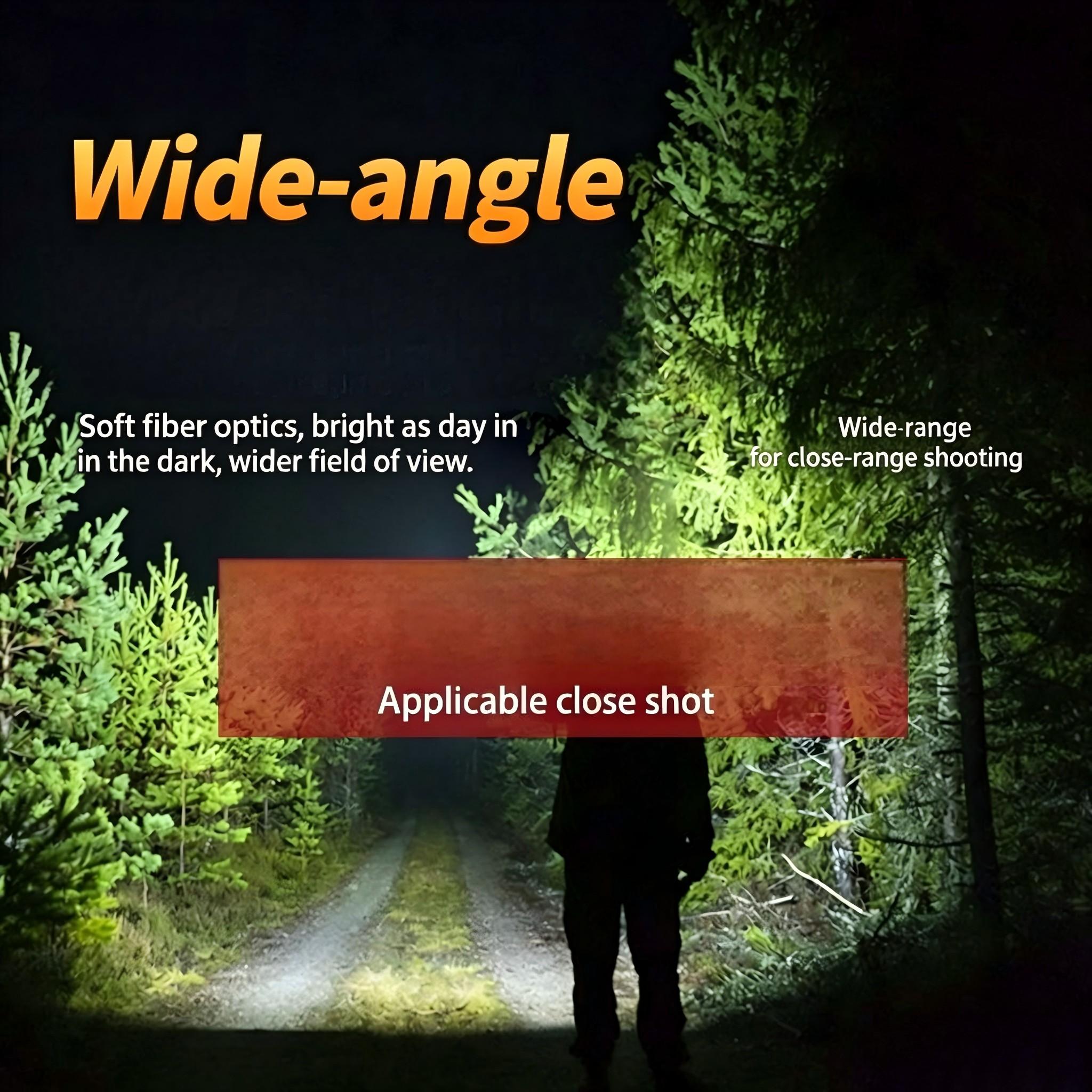 Flashlight, Rechargeable LED Flashlight with Adjustable Focus, Long Range Beam for Camping Emergency Hiking Outdoor