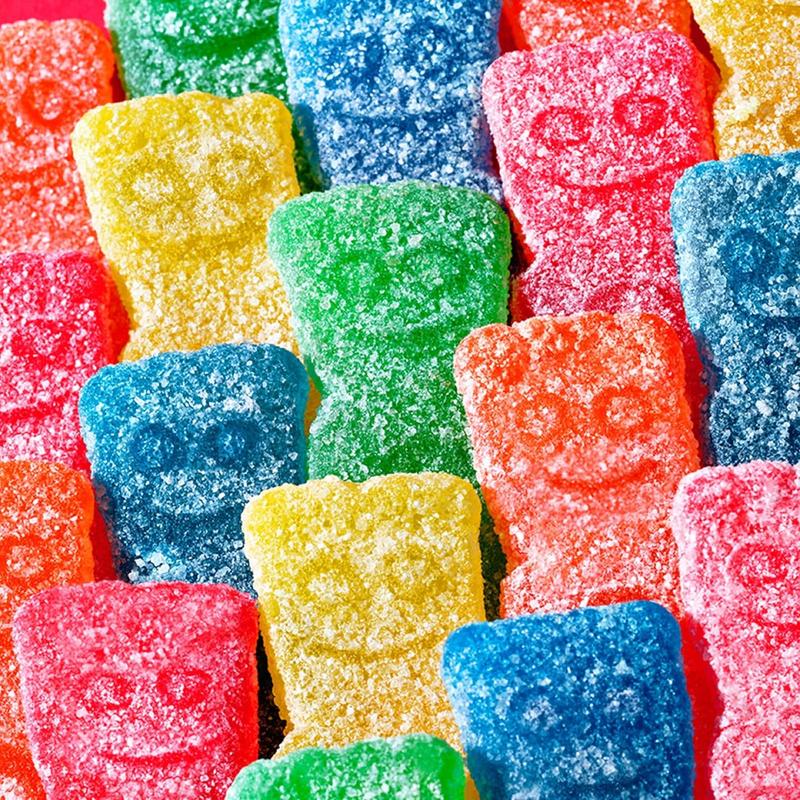 HOT!!! SOUR PATCH KIDS ,2 packs of mixed fruit flavor and 2 packs of sour flavor for older children, large size (48 oz)s