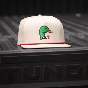 Mallard Head - AF White Rope Hat