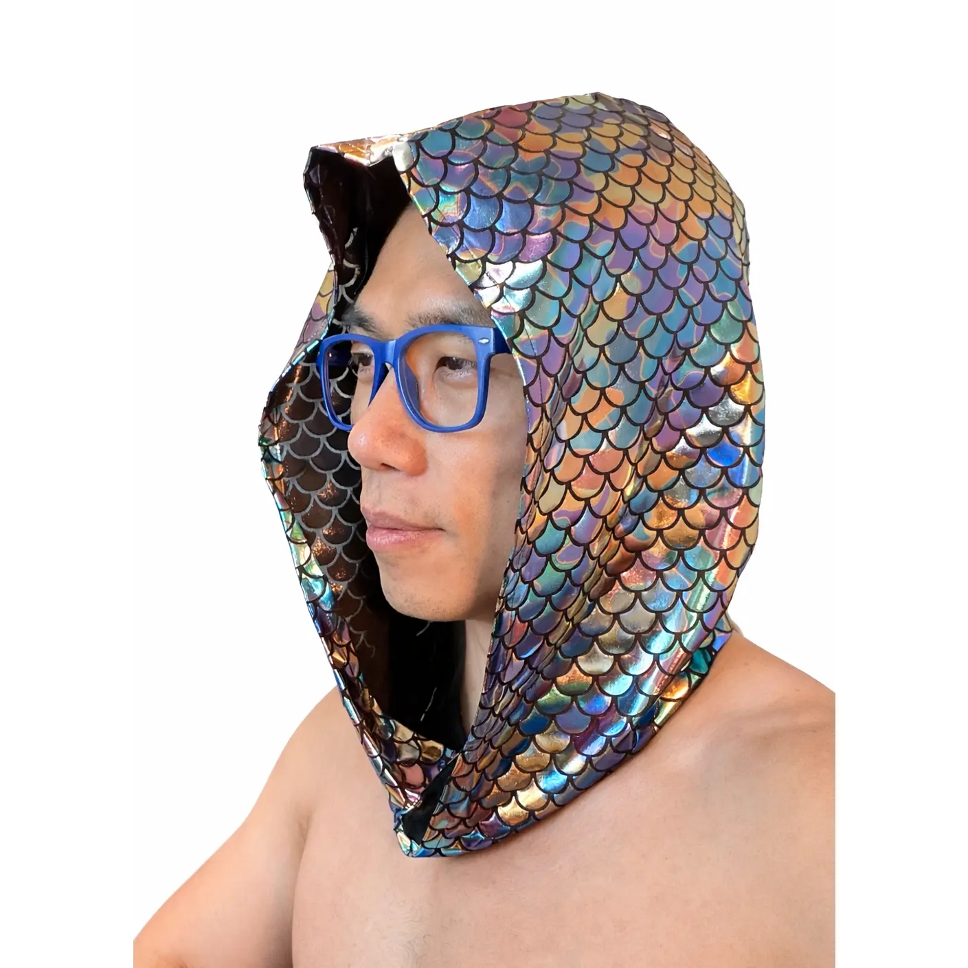 Mermaid Rave Hood