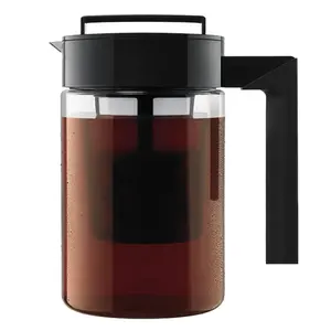 Cold Brew Iced Coffee Maker With Coffee Filter and Handle