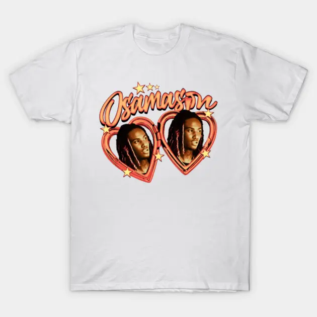 Heart Osamason T- Shirt - Underground Rapper Shirt - Sweatshirt - Hoodie Unisex Heavy Cotton Tee