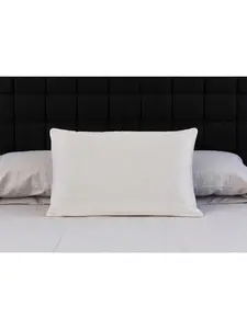 HomeRoots 551588 Cotton Latex Foam & Wool Hypoallergenic King Size Bed Pillow