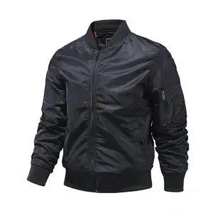 Men's Bomber Jacket Casual Fall Winter Military Jacket and Coats Outwear