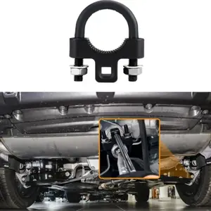 Car Inner Tie Rod Removal Tool, 3/8" Inner Tie Rod U-Wrench Repair Mechanic Tools, Universal Car Accessories for Inner Tie Rod Removal and Installation