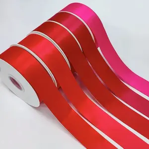 1.5 inch Single Face Satin Ribbon - 50 Yard Roll for Gift Wrapping ,Valentine's Day ,Wedding ,Birthday, Mother’s Day and Floral Craft, listones