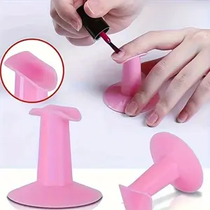 1pc Smudge-Free Comfort Fit Finger Holder - Precision Support for Manicures & Pedicures - Unscented Essential Tool for Nail Enthusiasts