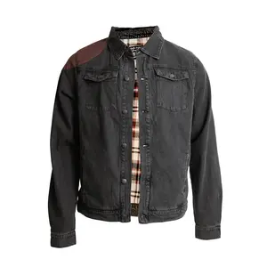 Vox Machina Collection: Grog Strongjaw Flannel Lined Denim Shirt Jacket