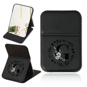 Durable Foldable Desk Makeup Mirror, Stylish Non-Slip Design, Adjustable HD Cosmetic Tool, Portable & Essential for Daily Use, Folding Makeup Mirror