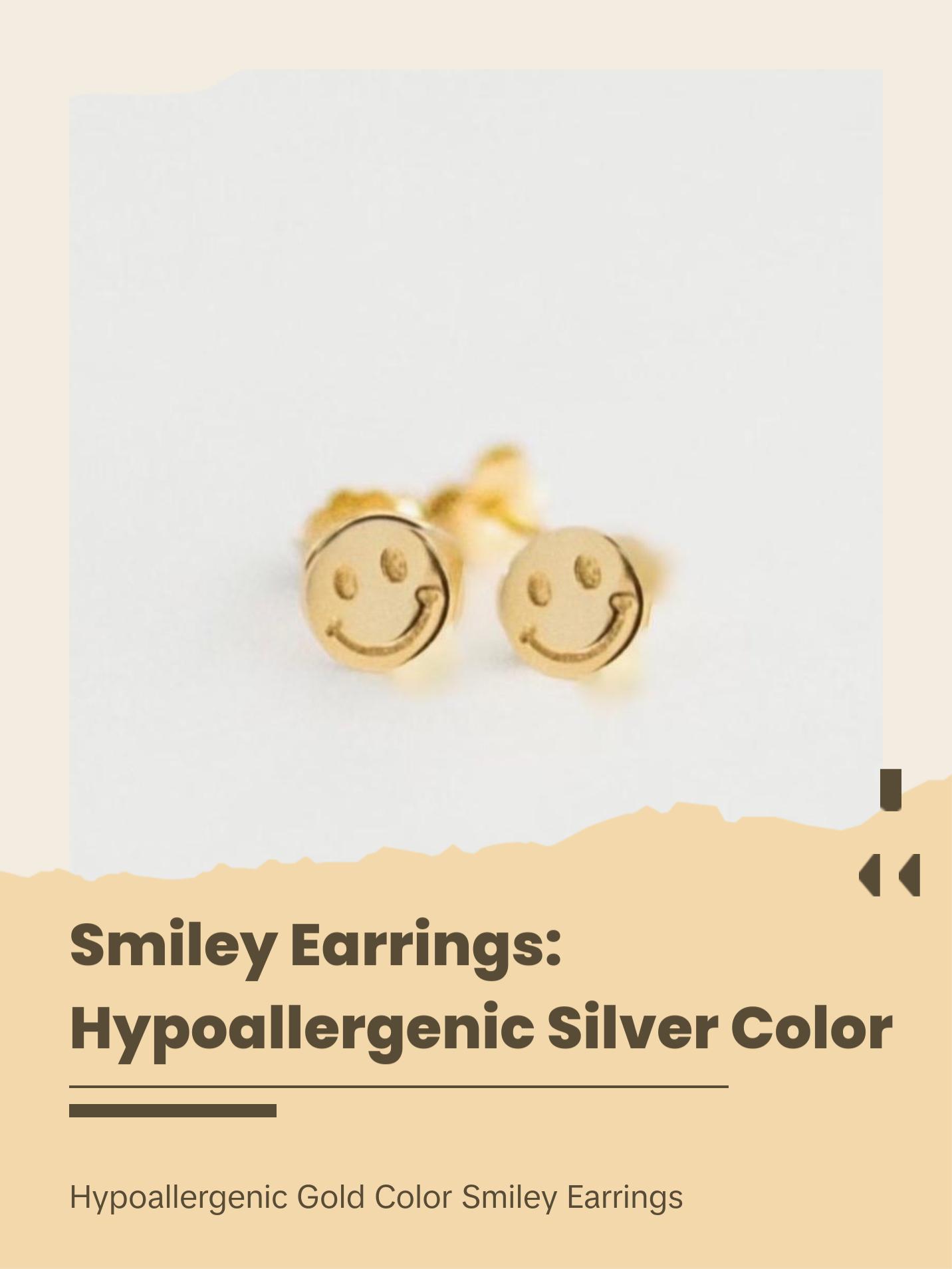 Smiley Earrings - Perfect for Christmas