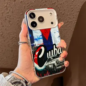 Cuban Travelogue Phone Case for iPhone 17 AIR 17 PRO 16 PRO 15  PRO MAX  14 PLUS 13 PRO 12 11 PRO XS MAX X XR Samsung Galaxy S25 Ultra S24 S23 S22 Plus