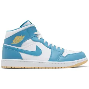 Nike Air Jordan 1 Mid Aquatone DQ8426-400 Men's Fashion Shoes New
