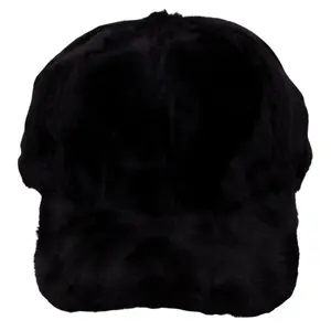 Faux Fur Baseball Cap for Women, Winter Fashion Accessory