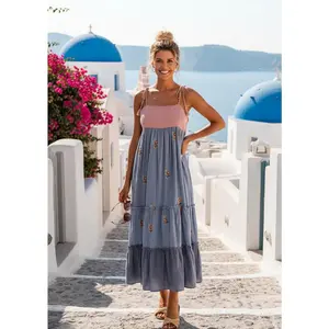 VIVIAN COLOR BLOCK DRESS