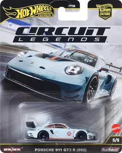 Hot Wheels Premium 2025 Car Culture "Circuit Legends" Porsche 911 GT3 R (992) 1:64 Die-Cast Model Car