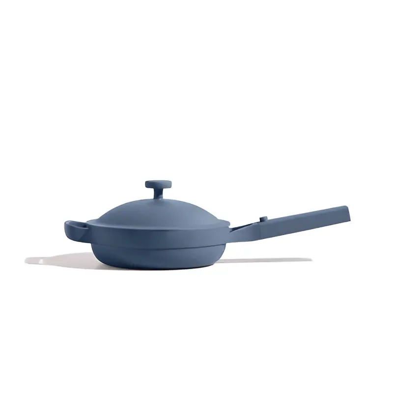 Our Place 4PC Ceramic Glass All-in-One Pan Cookware Set Steamer Basket Our Place 4PC Ceramic Glass All-in-One Pan Cookware Set Steamer Basket