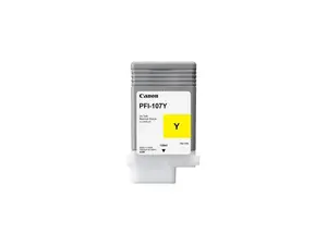 Canon PFI-107 Ink Cartridge - Yellow