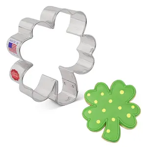 Four Leaf Clover Cookie Cutter 4in