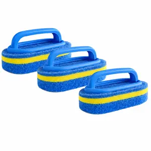 Durable Polypropylene Sponge Brushes Bathroom Cleaning Tools Pool Kitchen