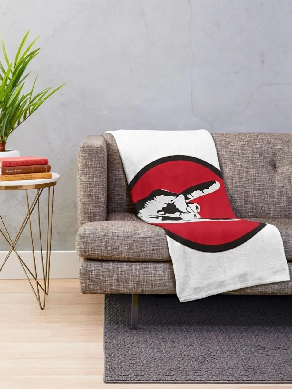 Cool Hand! Throw Blanket