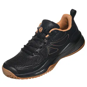 Men's Badminton Pickleball Tennis Shoes Lightweight Breathable Non-Slip Court Sneakers for Racquet Sports Training