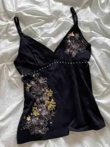 New Summer & Spring Strapless Y2K Style Print Rhinestone Fitted Slimming Outerwear Top, Trendy Sexy Cami Vest for Women