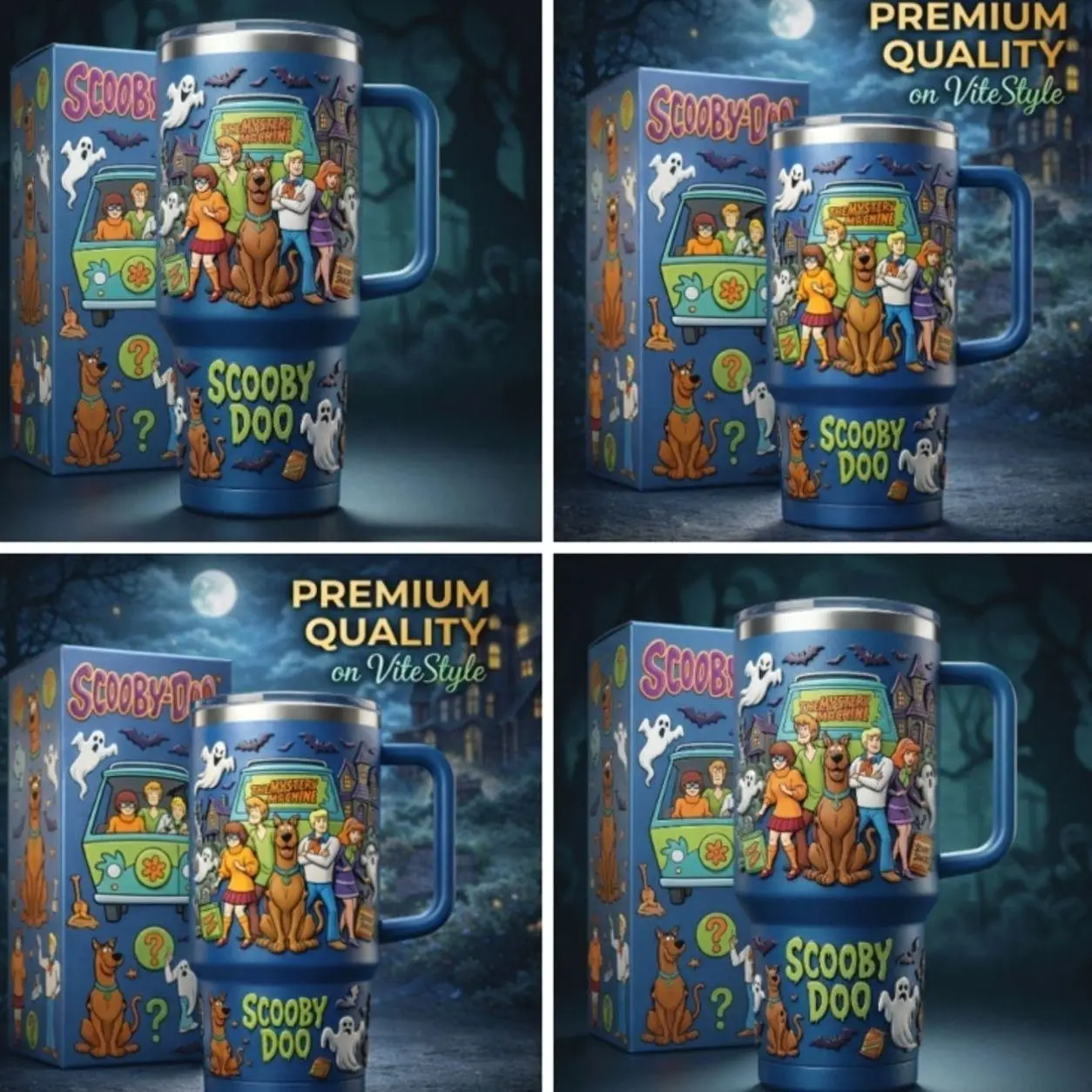 HOT Sc00py'Doo 40oz Tumbler With Handle